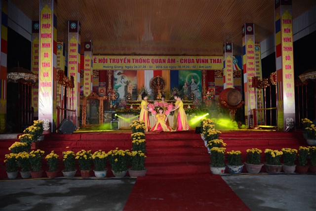 Thanh Hóa: Đêm văn nghệ chào mừng lễ hội truyền thống Quan Âm