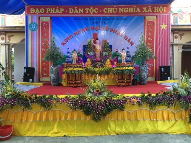 Thái Bình - BTS Phật giáo huyện Thái Thụy  tổ chức Đại lễ Phật đản