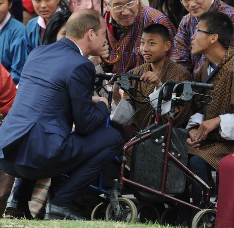 Chùm ảnh Hoàng tử Anh và Công nương đến thăm Vương quốc PG Bhutan