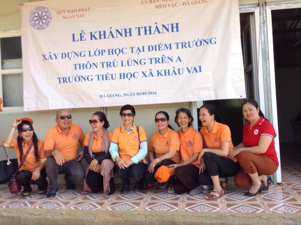 Quỹ Đạo Phật Ngày Nay: Xây dựng phòng học cho học sinh miền núi Hà Giang (C74)