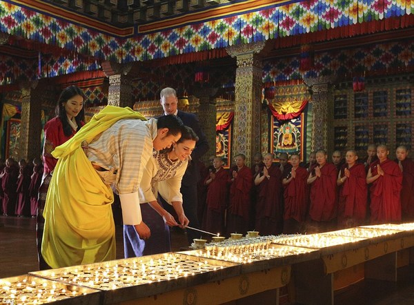 Chùm ảnh Hoàng tử Anh và Công nương đến thăm Vương quốc PG Bhutan