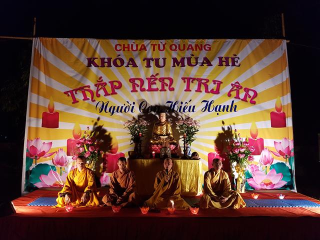 Thái Nguyên bế mạc khóa tu &quot;Hương Từ Bi &quot; chùa Từ Quang