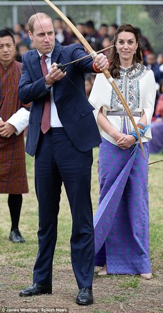 Chùm ảnh Hoàng tử Anh và Công nương đến thăm Vương quốc PG Bhutan