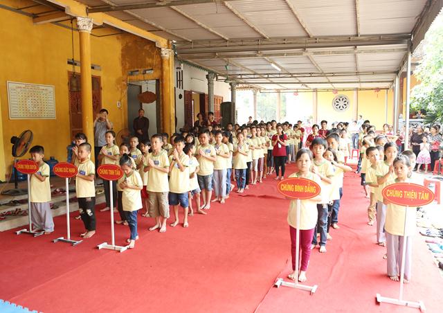 Thái Nguyên: Khai mạc khóa tu mùa hè “Hương Từ Bi” tại chùa Từ Quang