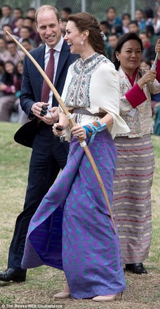 Chùm ảnh Hoàng tử Anh và Công nương đến thăm Vương quốc PG Bhutan