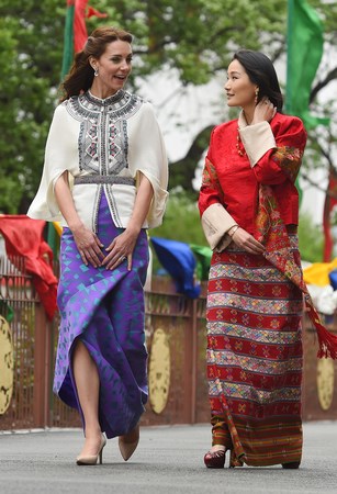 Chùm ảnh Hoàng tử Anh và Công nương đến thăm Vương quốc PG Bhutan