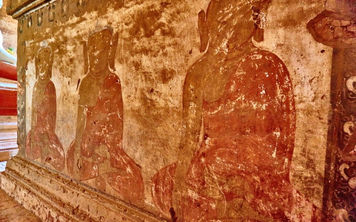 Myanmar: Chùm ảnh Ngôi Già lam Cổ tự Dhammayangyi, Bagan