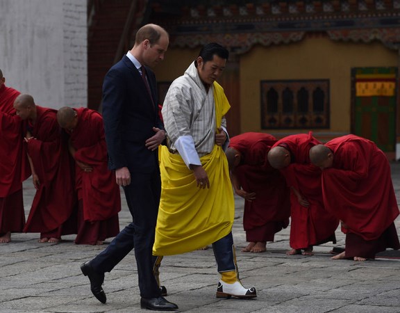 Chùm ảnh Hoàng tử Anh và Công nương đến thăm Vương quốc PG Bhutan