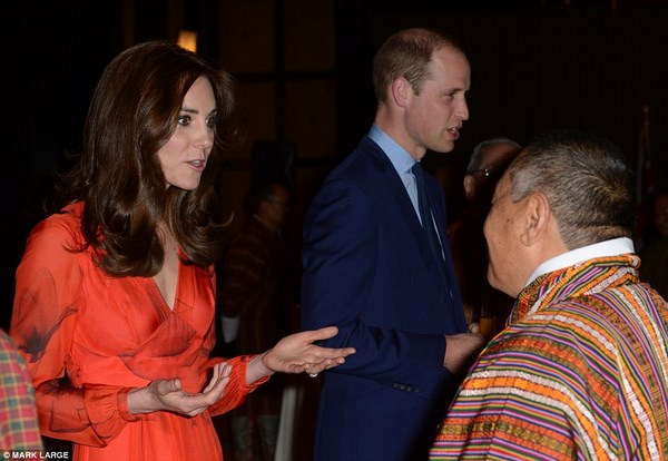 Chùm ảnh Hoàng tử Anh và Công nương đến thăm Vương quốc PG Bhutan