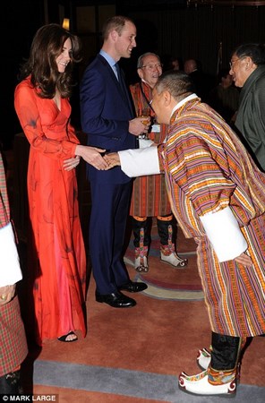Chùm ảnh Hoàng tử Anh và Công nương đến thăm Vương quốc PG Bhutan