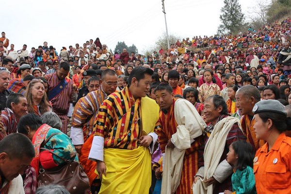 Bhutan: Chùm ảnh lễ Khai tâm đặt tên Hoàng tử theo nghi thức Phật Giáo