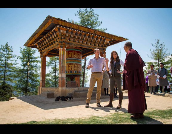 Chùm ảnh Hoàng tử Anh và Công nương đến thăm Vương quốc PG Bhutan