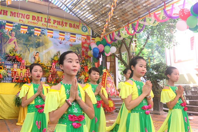 Thanh Hóa: Chùa Linh Giang kính mừng Phật đản PL: 2560