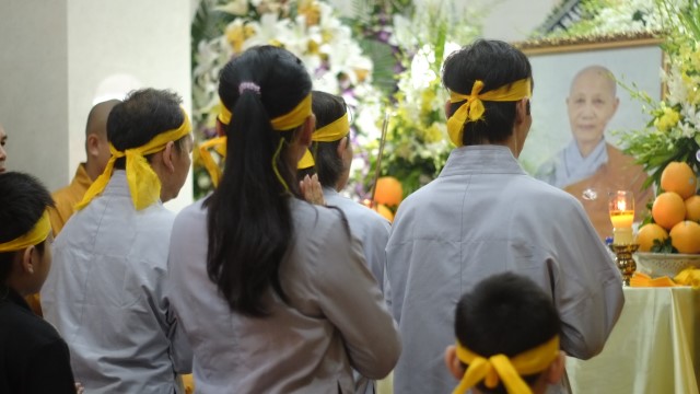 Chùa Giác Ngộ: Lễ di quan nhục thân cố Tỳ kheo ni Thích Nữ Diệu Huệ