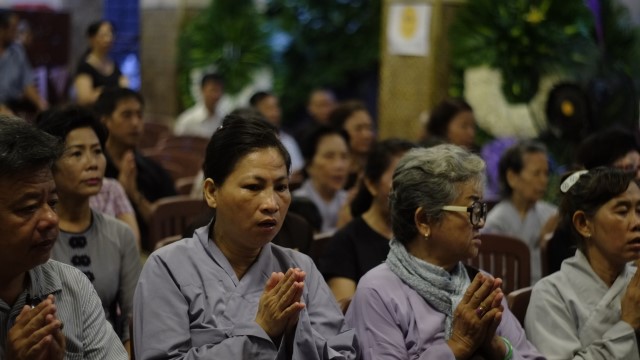 Chùa Giác Ngộ: Lễ di quan nhục thân cố Tỳ kheo ni Thích Nữ Diệu Huệ