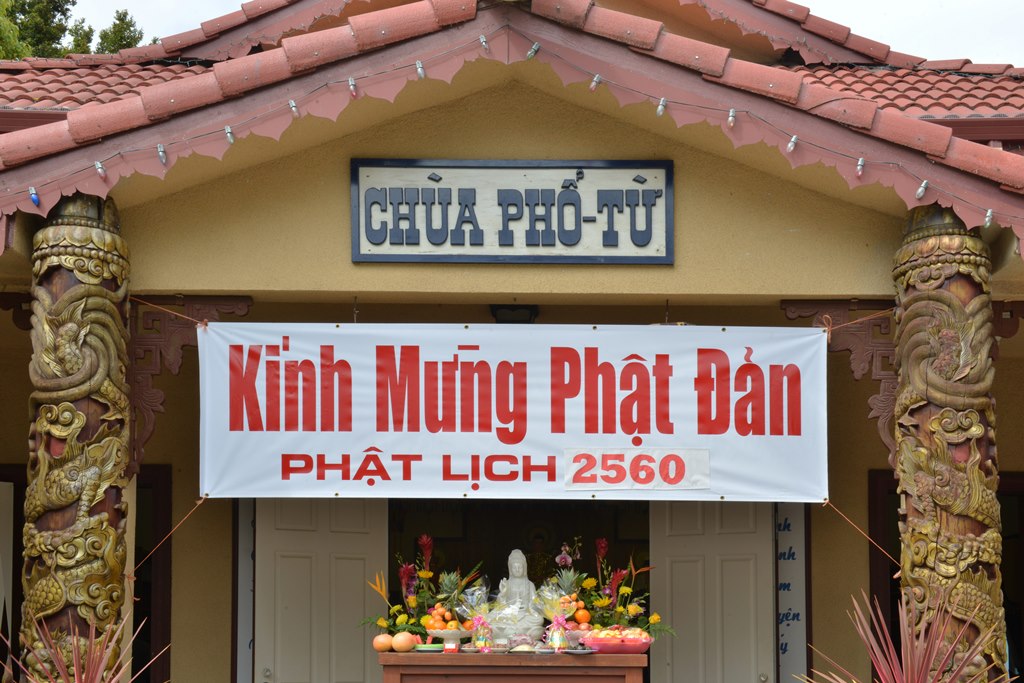 Đại lễ Phật Đản PL.2560 tại Chùa Phổ Từ, California, Hoa Kỳ