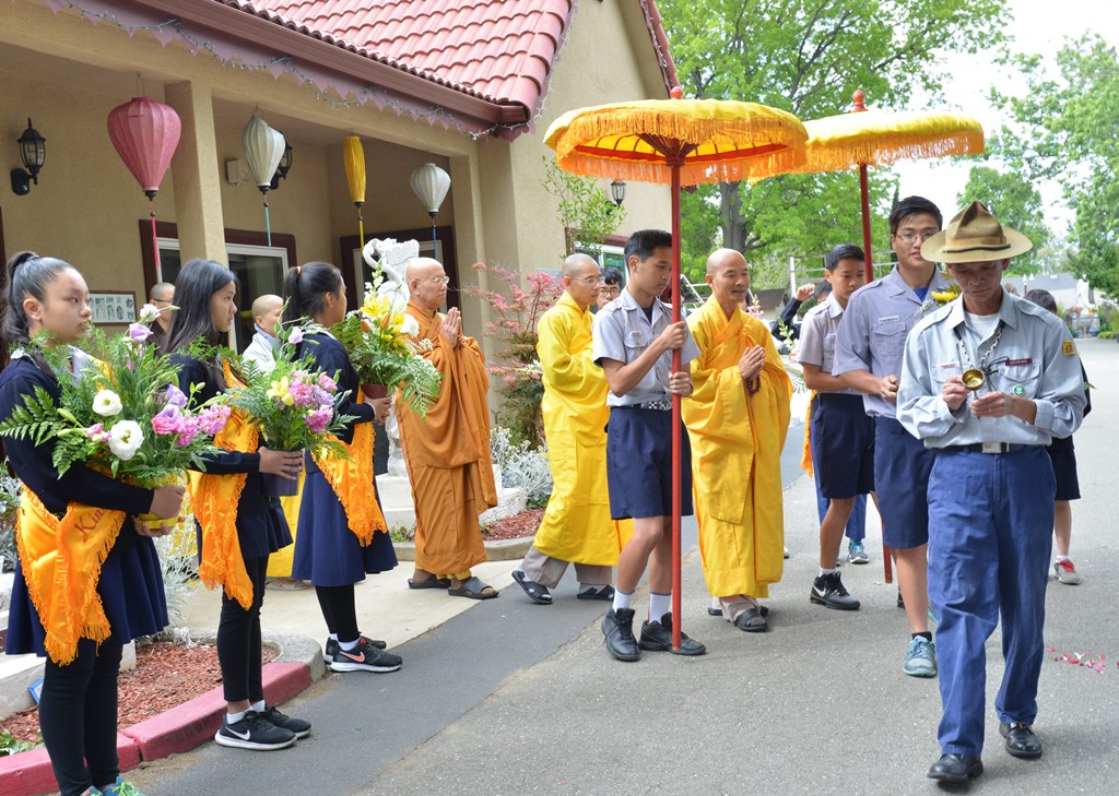 Đại lễ Phật Đản PL.2560 tại Chùa Phổ Từ, California, Hoa Kỳ