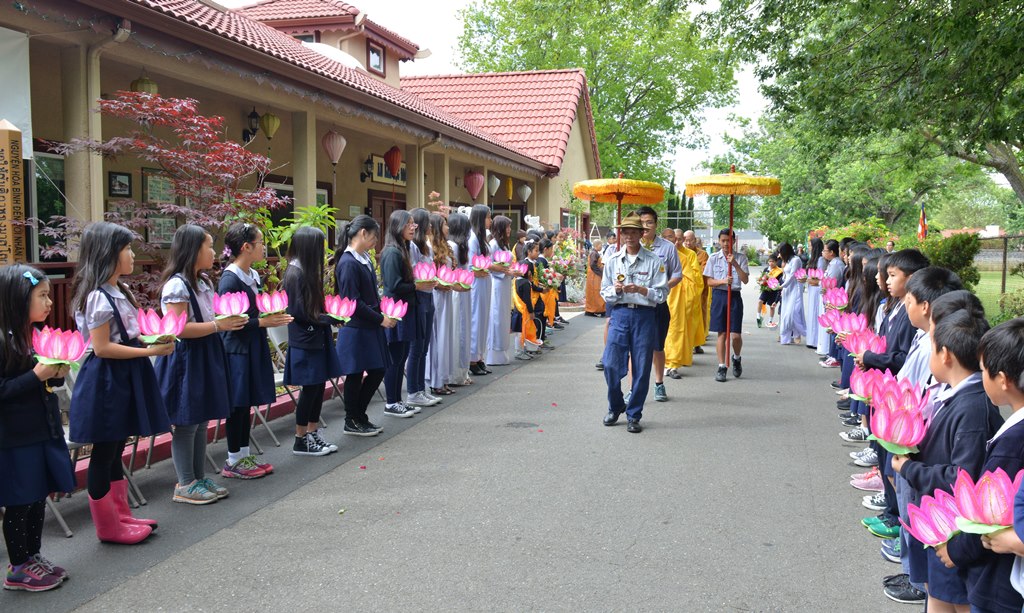 Đại lễ Phật Đản PL.2560 tại Chùa Phổ Từ, California, Hoa Kỳ