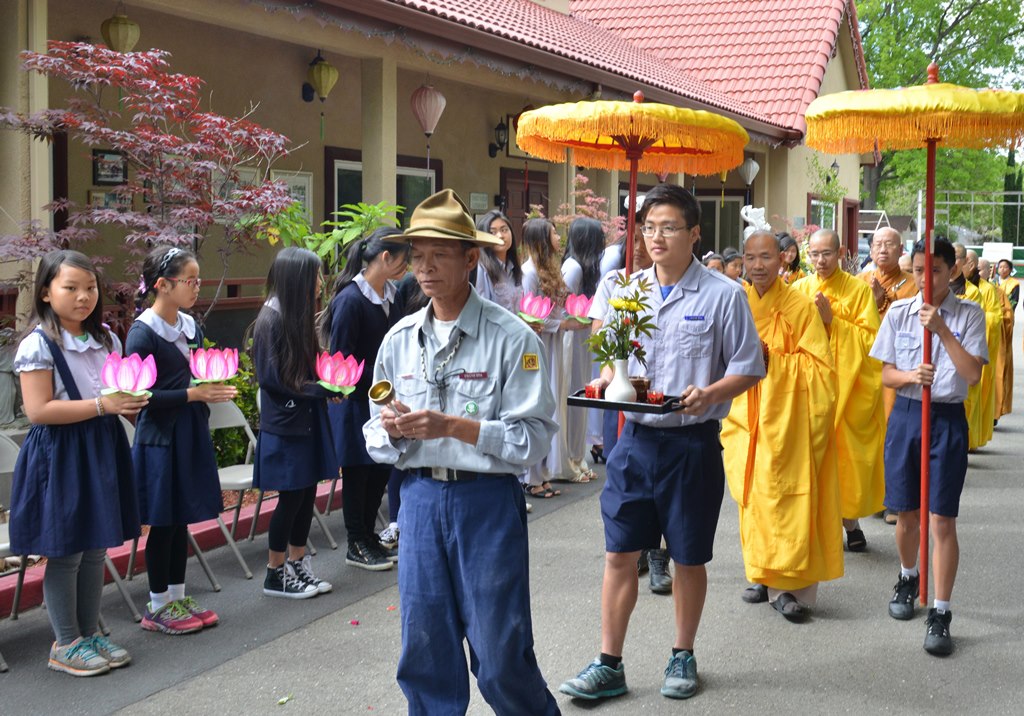 Đại lễ Phật Đản PL.2560 tại Chùa Phổ Từ, California, Hoa Kỳ
