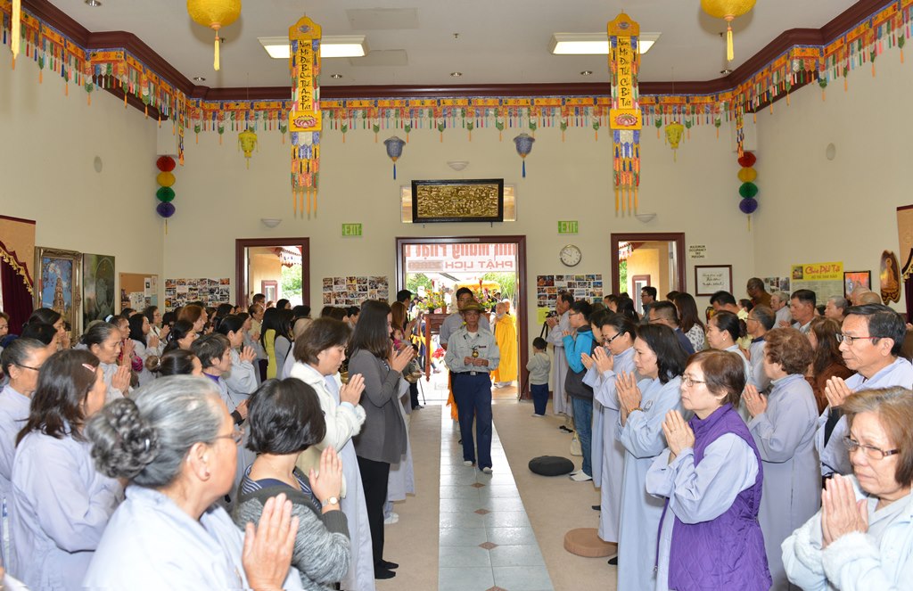 Đại lễ Phật Đản PL.2560 tại Chùa Phổ Từ, California, Hoa Kỳ