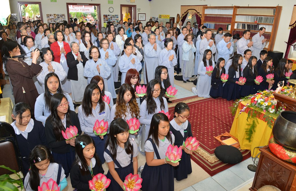 Đại lễ Phật Đản PL.2560 tại Chùa Phổ Từ, California, Hoa Kỳ