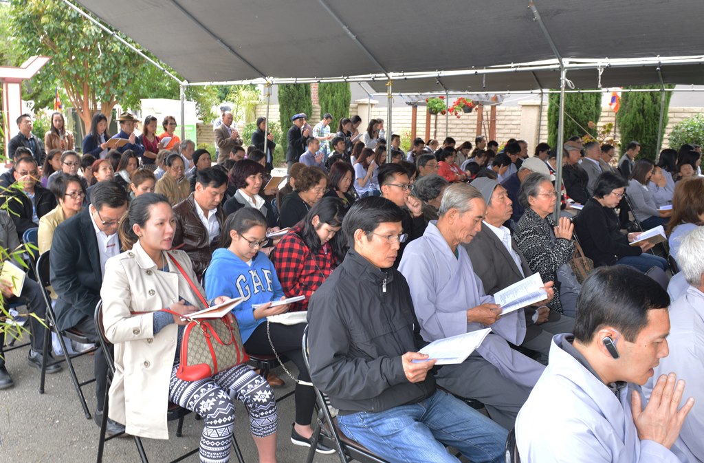 Đại lễ Phật Đản PL.2560 tại Chùa Phổ Từ, California, Hoa Kỳ