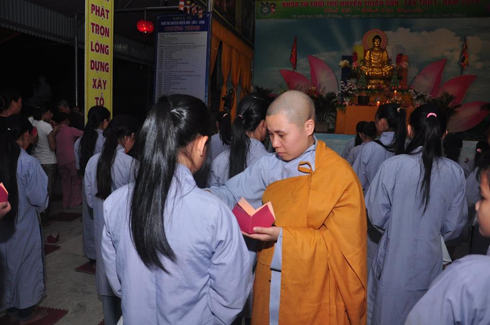 Triệu Sơn: Ngày thứ nhất Khóa tu tuổi trẻ “Nhớ Cội Nguồn”