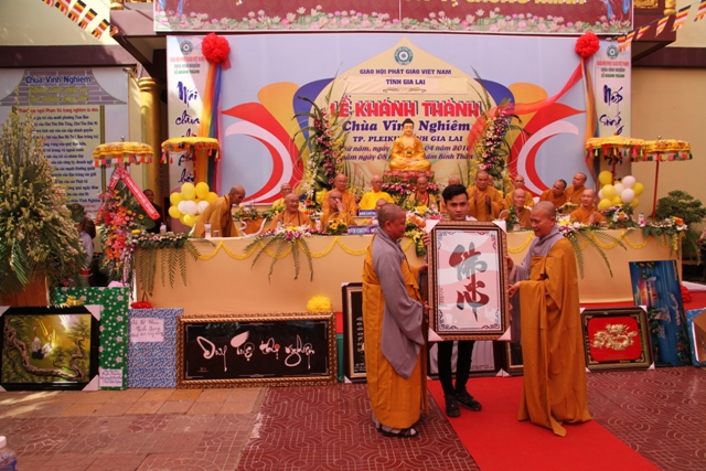 Gia Lai: Chùa Vĩnh Nghiêm tổ chức Đại Lễ khánh thành