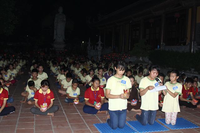 Thái Nguyên bế mạc khóa tu &quot;Hương Từ Bi &quot; chùa Từ Quang