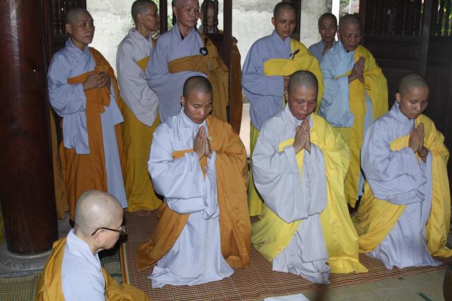 Quảng Ninh: Hành giả vân tập về Hạ trường chùa Trình Yên Tử an cư kết hạ