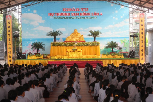 Thái Bình: Chùa Từ Xuyên bế mạc khóa tu Sen Hồng