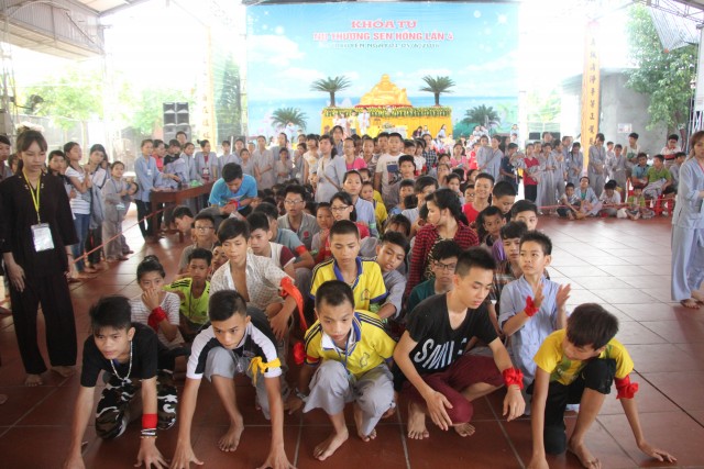 Thái Bình: Chùa Từ Xuyên bế mạc khóa tu Sen Hồng