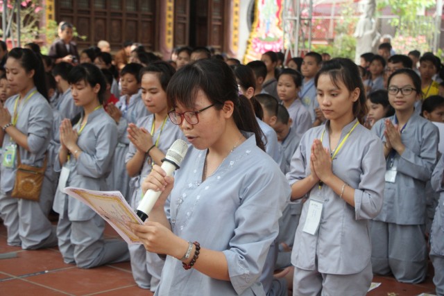 Thái Bình: Chùa Từ Xuyên bế mạc khóa tu Sen Hồng
