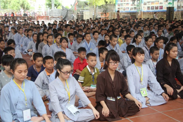 Thái Bình: Chùa Từ Xuyên bế mạc khóa tu Sen Hồng