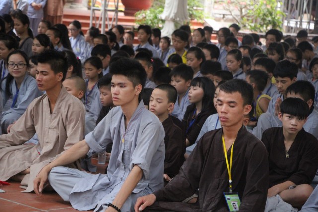 Thái Bình: Chùa Từ Xuyên bế mạc khóa tu Sen Hồng