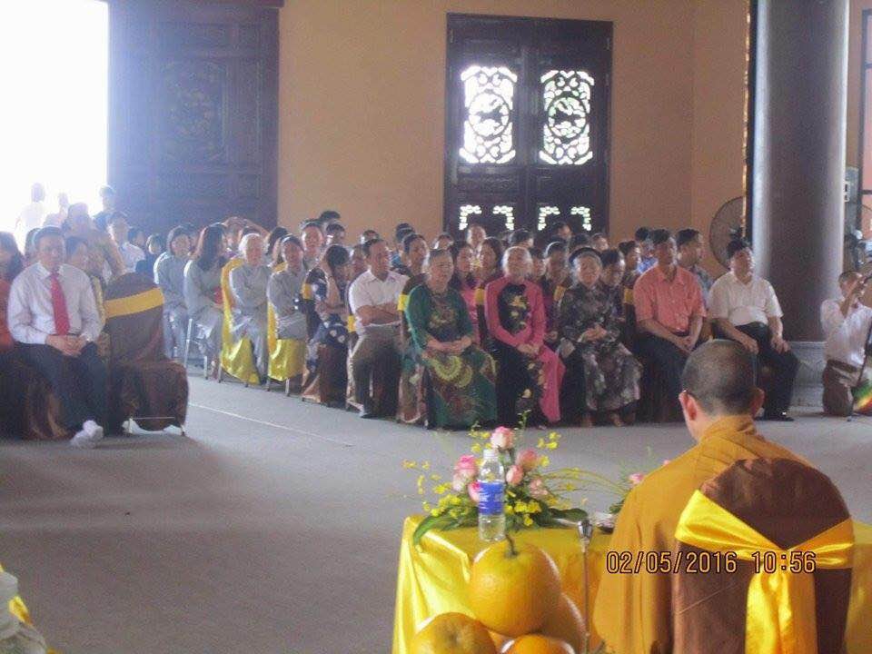 Vĩnh Phúc: Lễ hằng thuận tại Thiền viện Trúc lâm Tuệ Đức