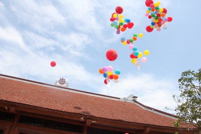 Thái Bình: Phật đản về với chùa Văn Môn