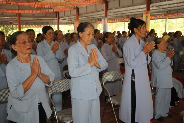 Thái Bình: Phật đản về với chùa Văn Môn