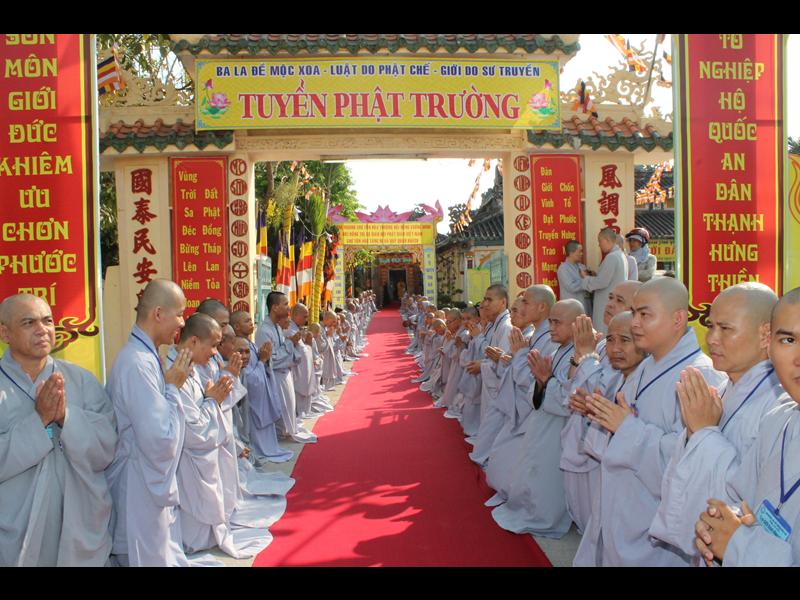 Đồng Tháp: Giới Đàn Vĩnh Đạt Khảo Hạch và Tuyên Luật
