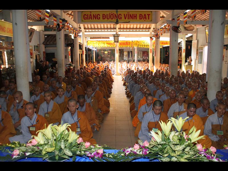 Đồng Tháp: Giới Đàn Vĩnh Đạt Khảo Hạch và Tuyên Luật