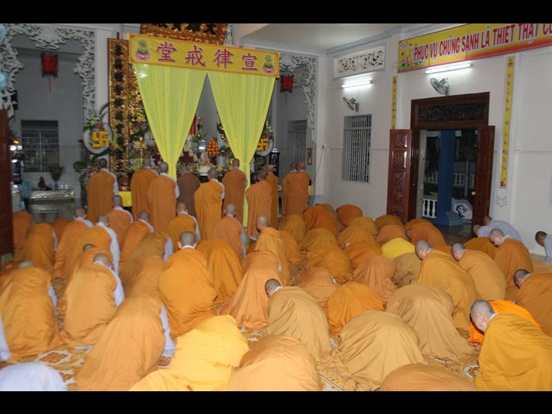Đồng Tháp: Giới Đàn Vĩnh Đạt Khảo Hạch và Tuyên Luật