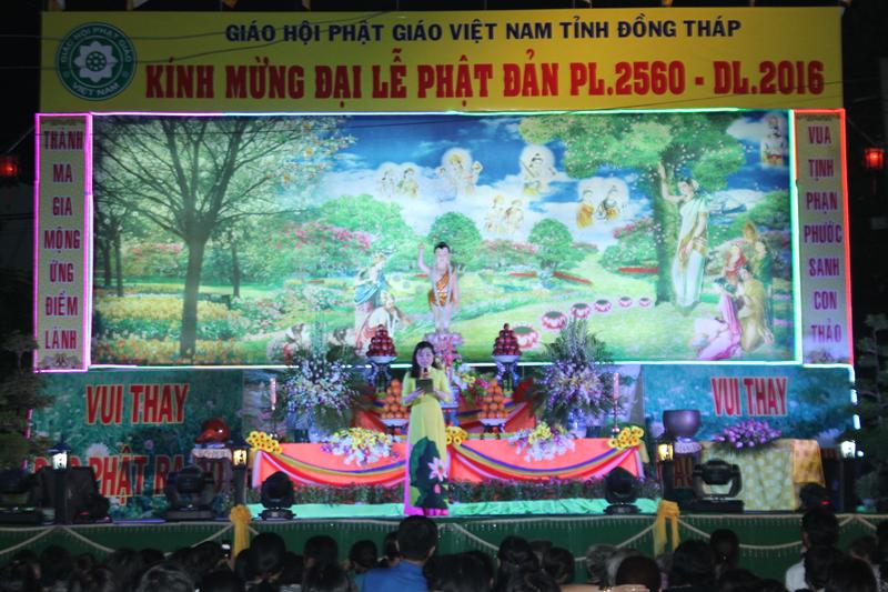 PG Đồng Tháp: Thuyết Pháp – Phóng Đăng – Diễu Hành Xe Hoa – Văn Nghệ