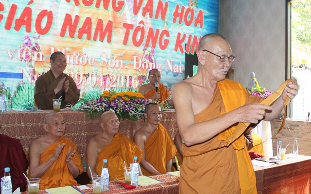 Đồng Nai:Buổi Tọa đàm về Nét Đặc Trưng Văn Hóa  Phật Giáo Nam Tông Kinh