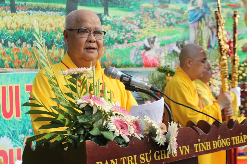 BTS. PG Đồng Tháp Tổ Chức Đại Lễ Phật Đản Phật Lịch 2560