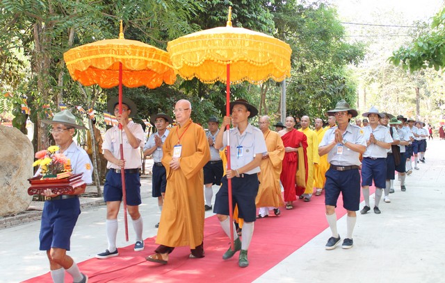 Đồng Nai: Khai mạc trại huấn luyện  Huynh trưởng Gia đình Phật tử miền Đông - miền Tây Nam bộ