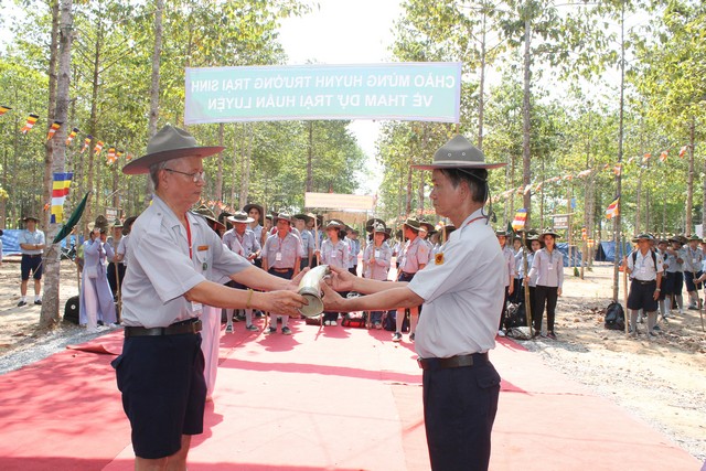 Đồng Nai: Khai mạc trại huấn luyện  Huynh trưởng Gia đình Phật tử miền Đông - miền Tây Nam bộ