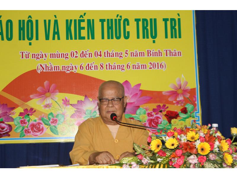 PG Đồng Tháp: Bế Mạc Khóa Bồi Dưỡng Kiến Thức Trụ Trì