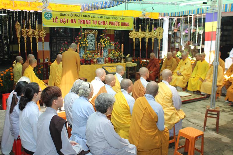 Đồng Tháp: Đặt Đá Trùng Tu Chùa Phước Hưng - Sa Đéc