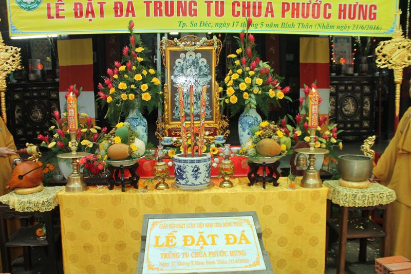 Đồng Tháp: Đặt Đá Trùng Tu Chùa Phước Hưng - Sa Đéc