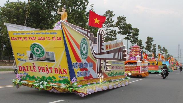 Bình Dương: Giữ nét truyền thống chào mừng đại lễ PD: 2560 - DL: 2016